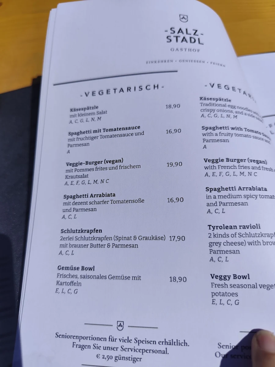 Speisekarte photo 1