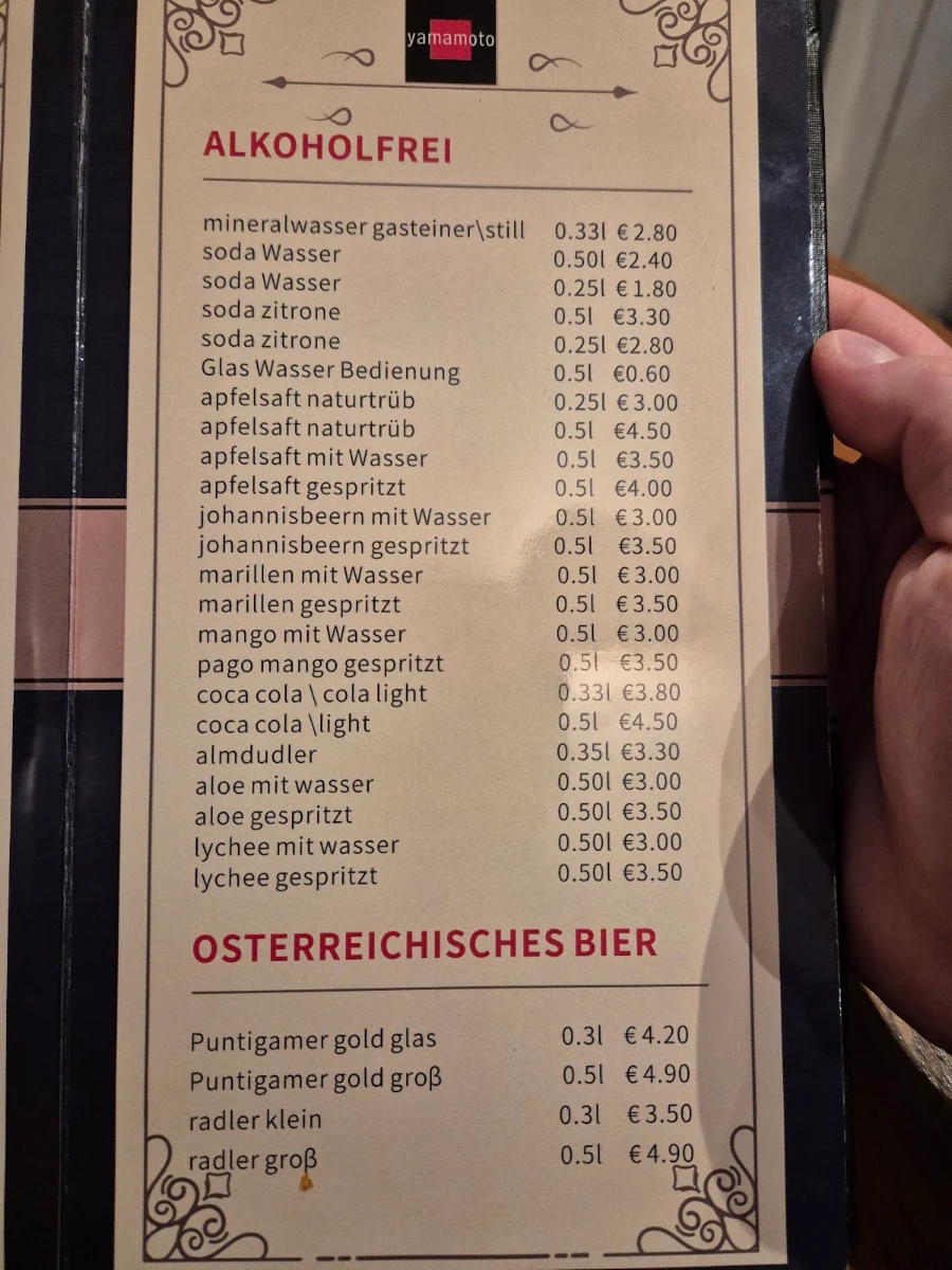 Speisekarte photo 1