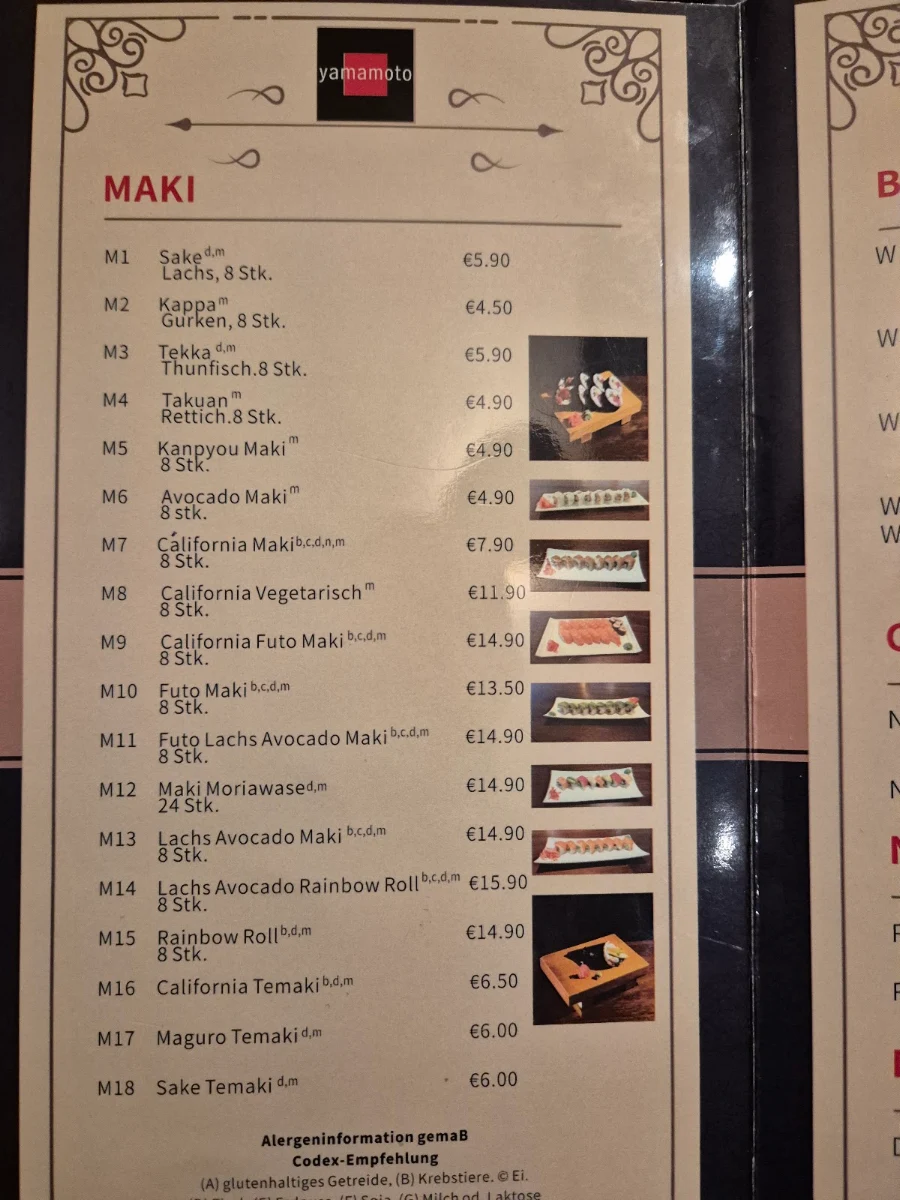 Speisekarte photo 4