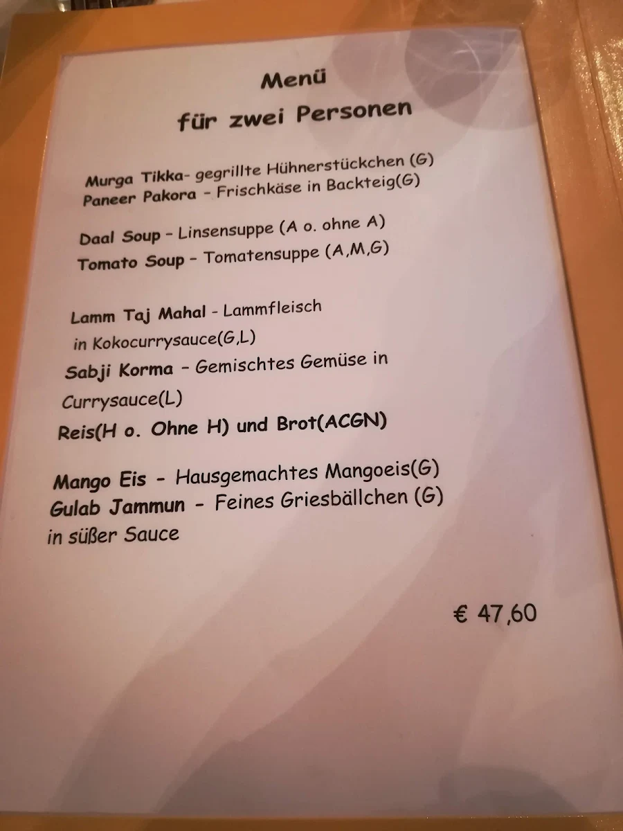 Speisekarte photo 3