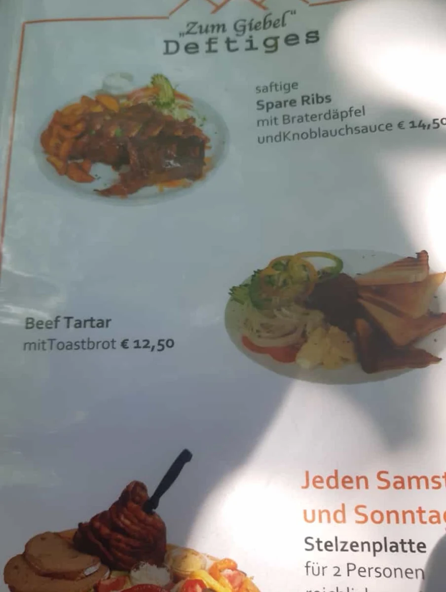 Speisekarte photo 4