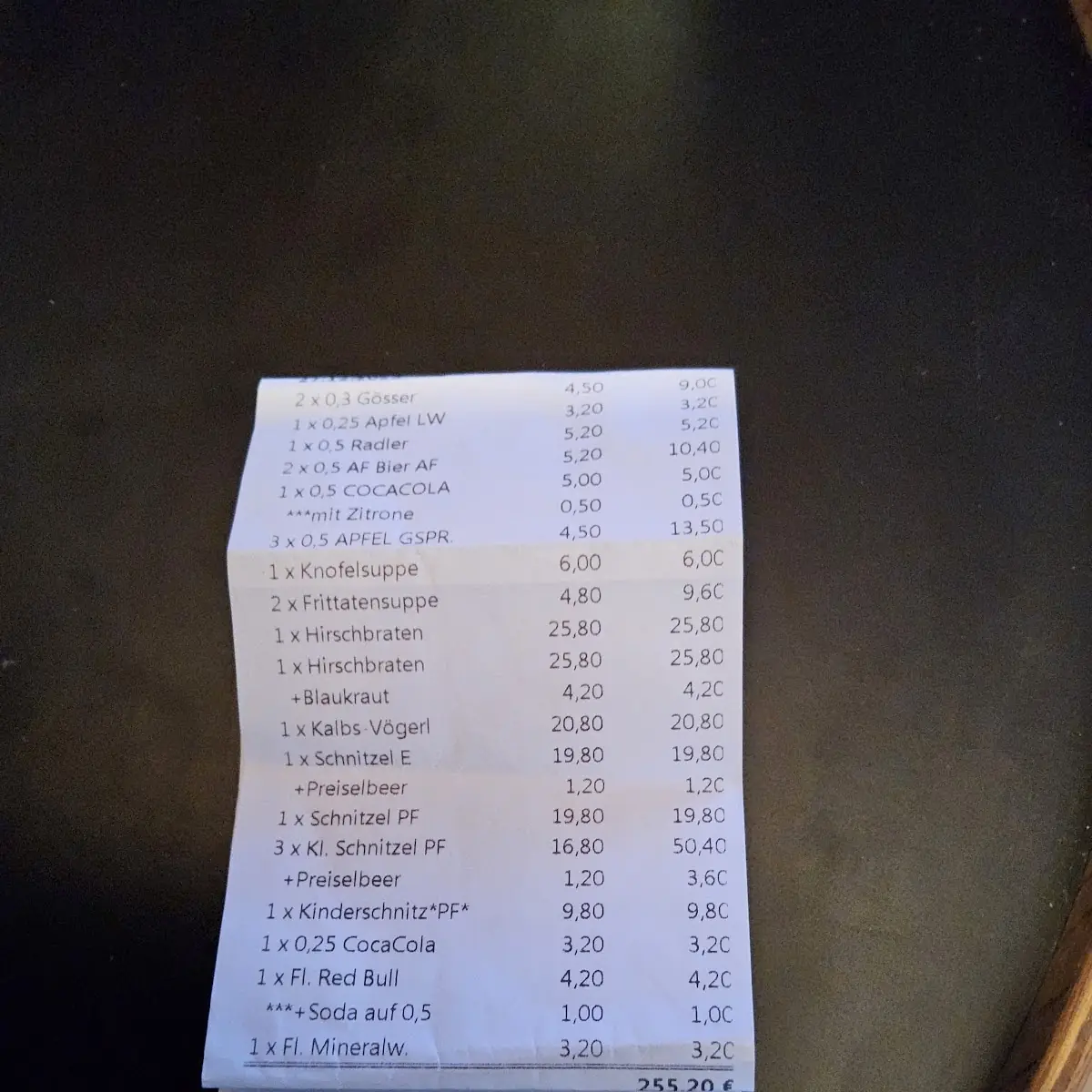 Speisekarte photo 5