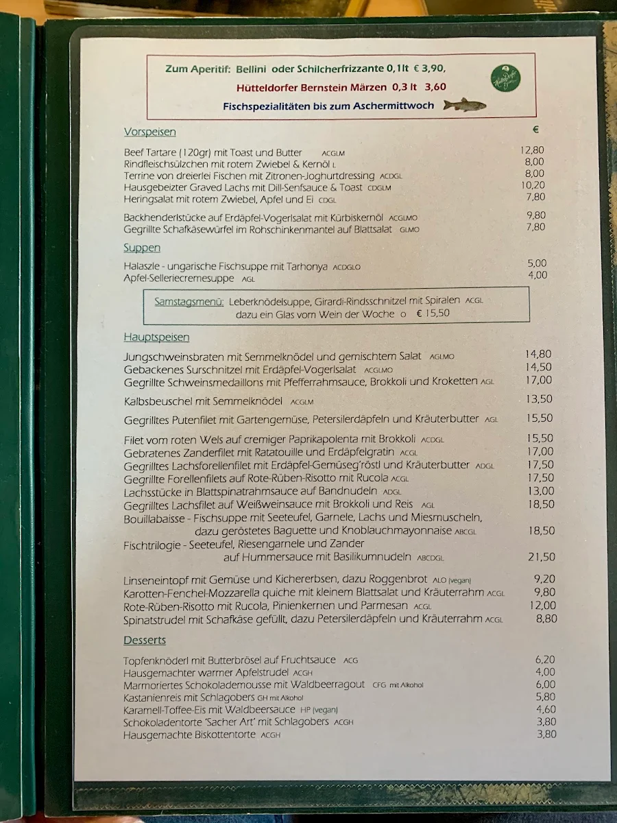 Speisekarte photo 4