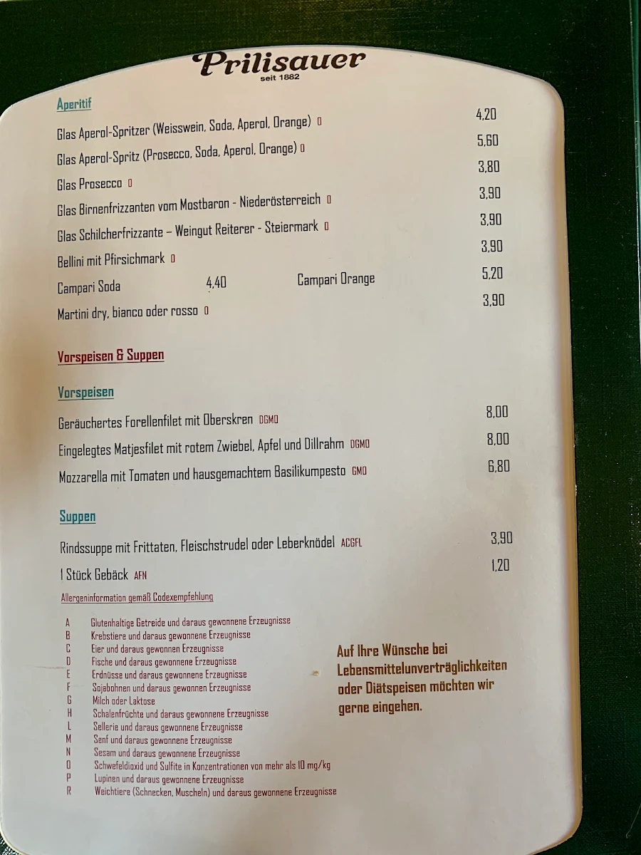 Speisekarte photo 6