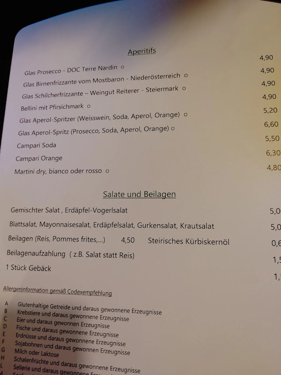 Speisekarte photo 8