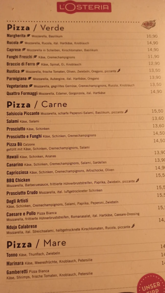 Speisekarte photo 5