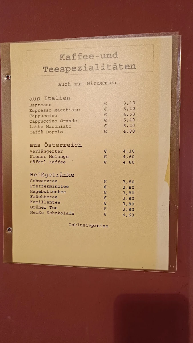 Speisekarte photo 1