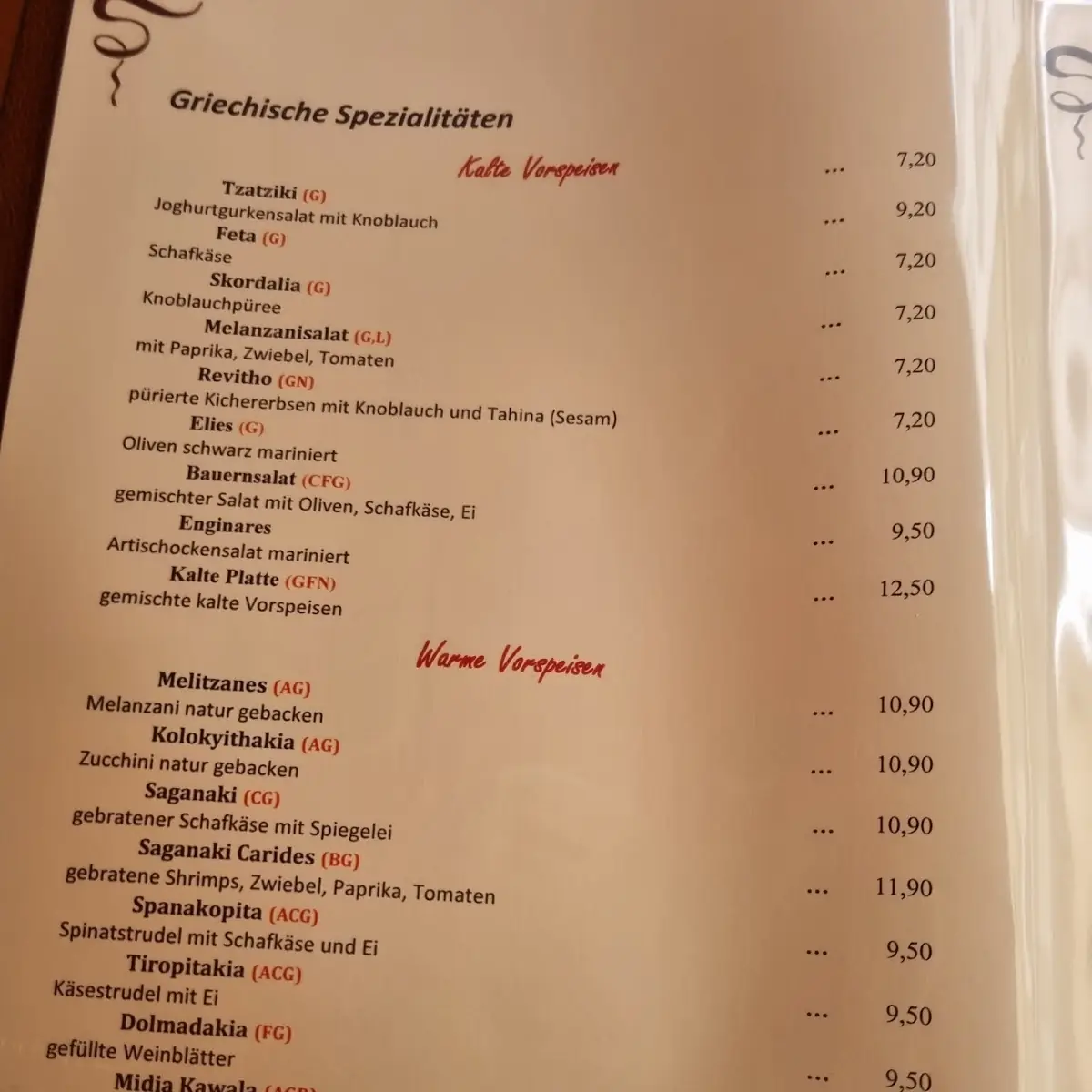 Speisekarte photo 6