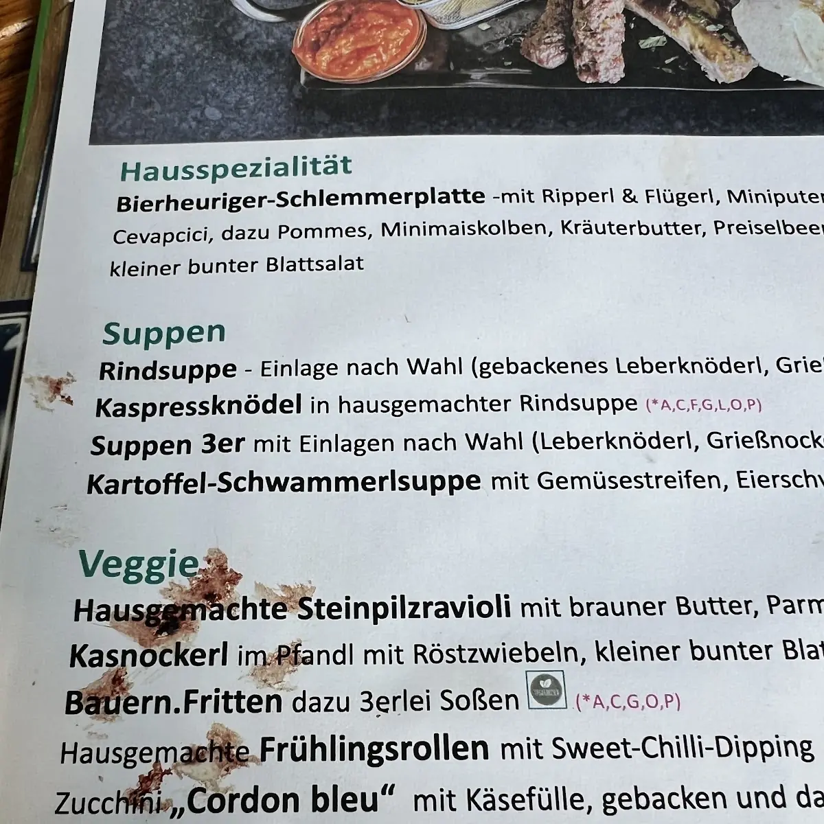 Speisekarte photo 7