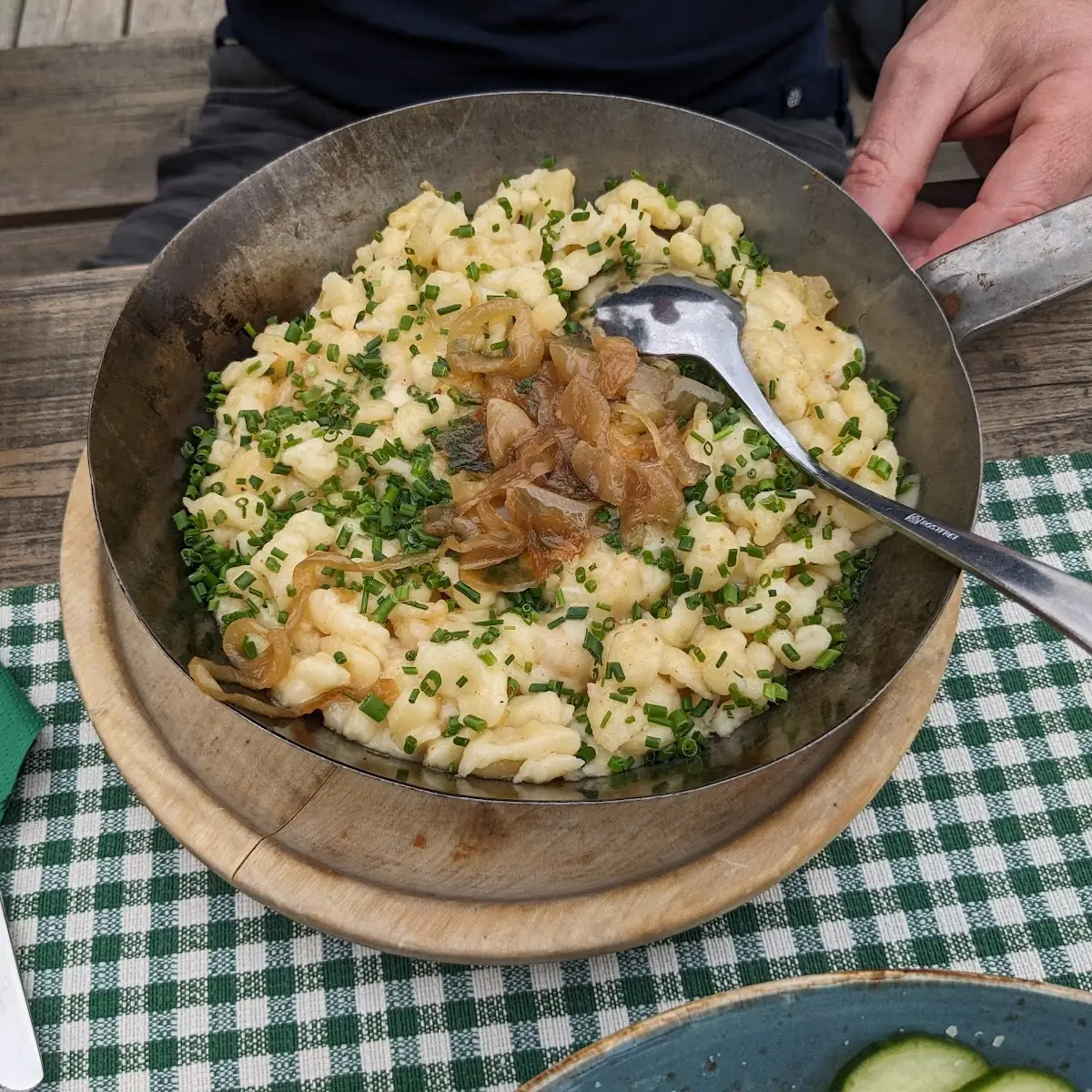 Essen und Trinken, Berggasthof Huggenberg