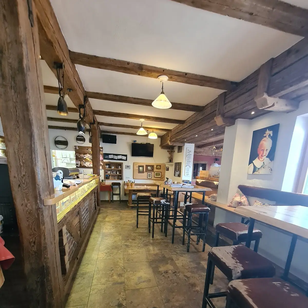 Atmosphäre, Berggasthof Huggenberg