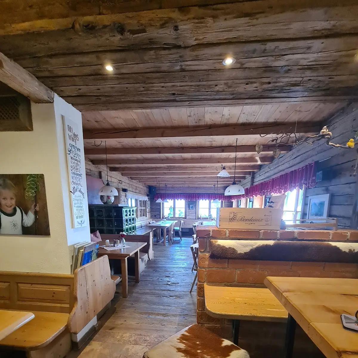 Atmosphäre, Berggasthof Huggenberg