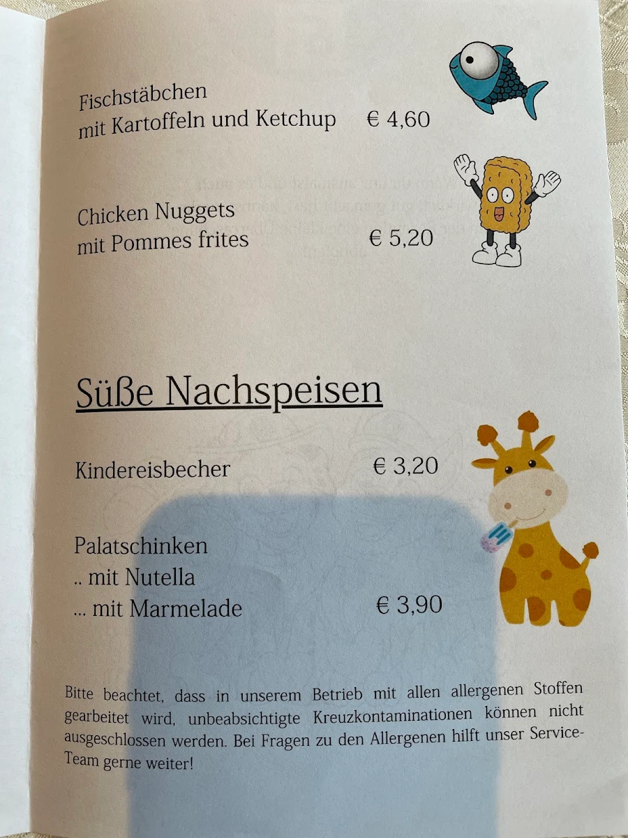 Speisekarte photo 2