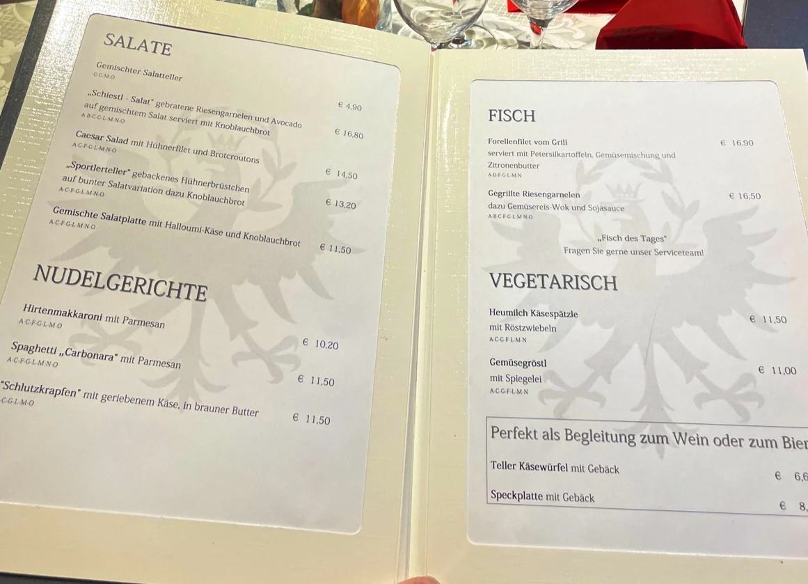 Speisekarte photo 9