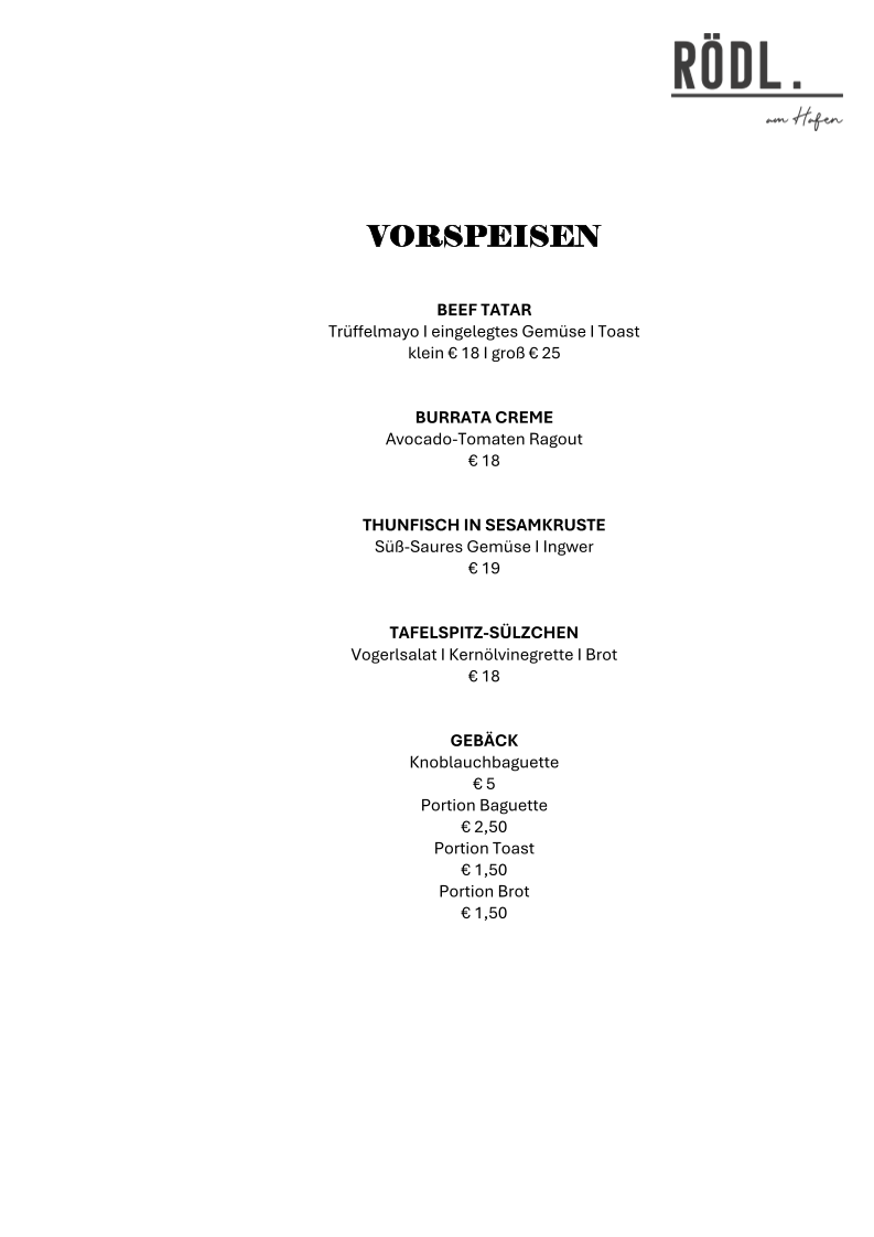 Speisekarte photo 2