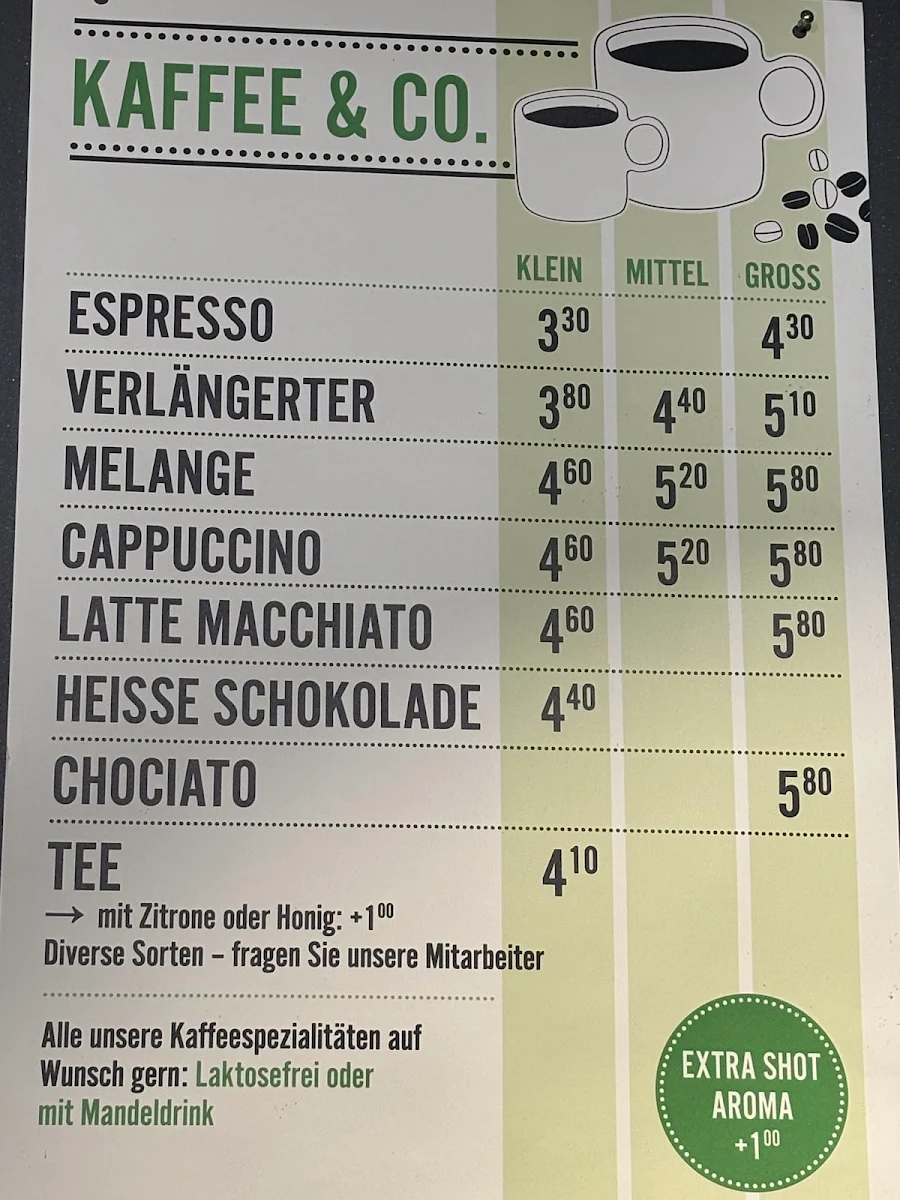 Speisekarte photo 1