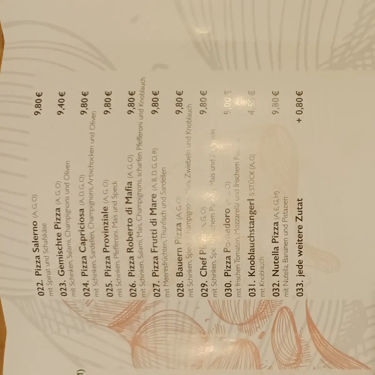 Speisekarte photo 4