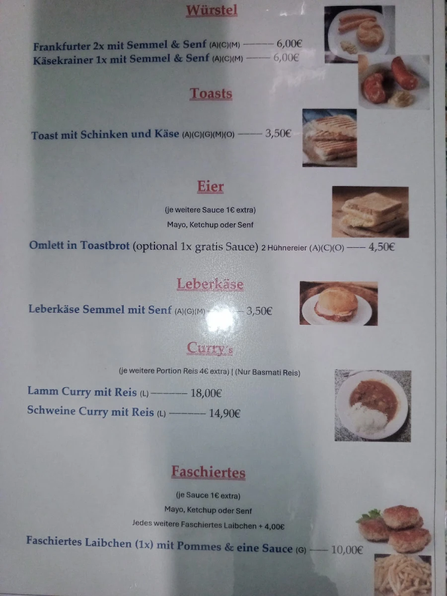Speisekarte photo 2