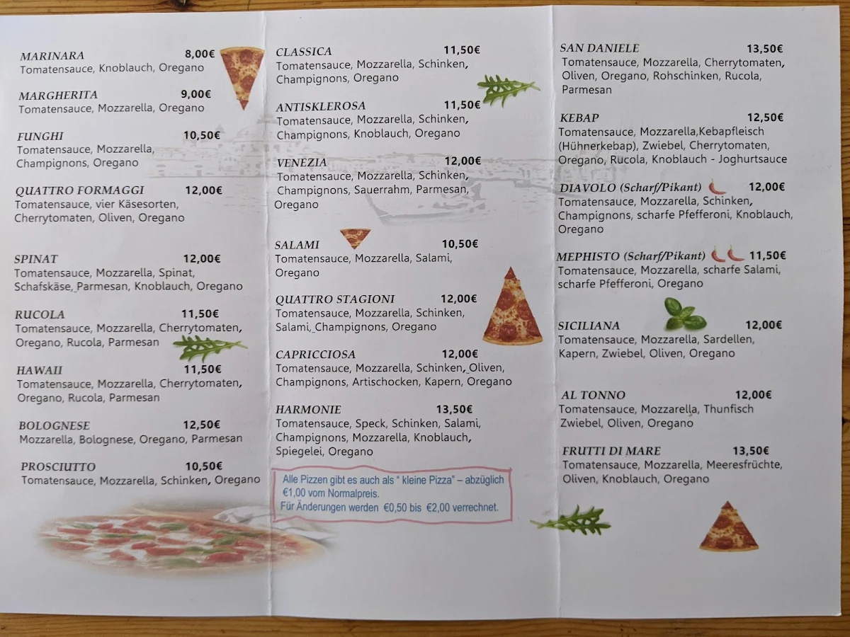 Speisekarte photo 1