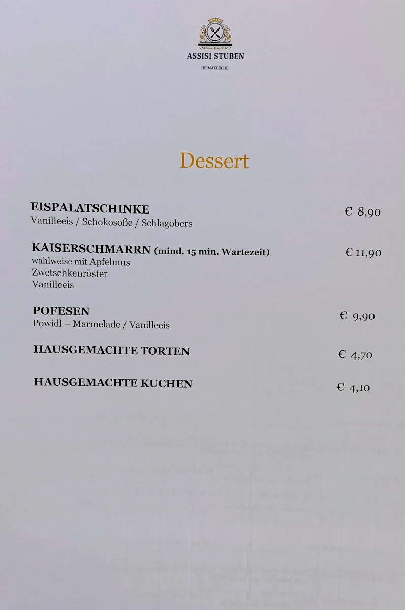 Speisekarte photo 3