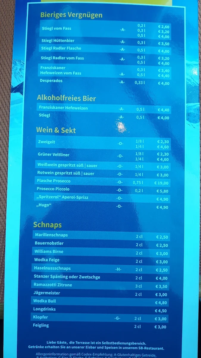 Speisekarte photo 5