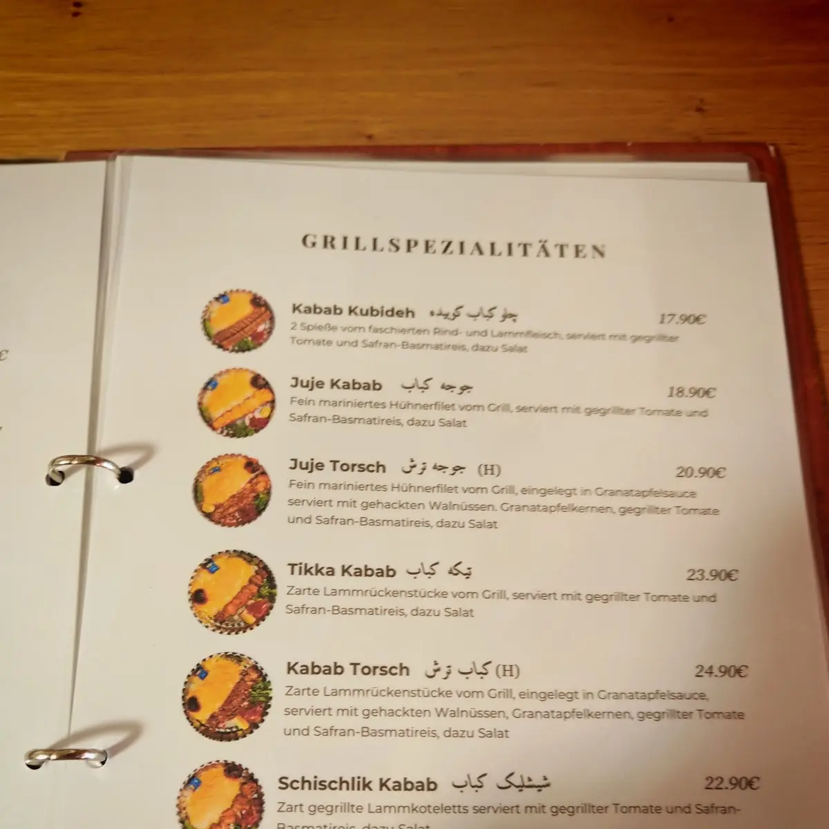 Speisekarte photo 6