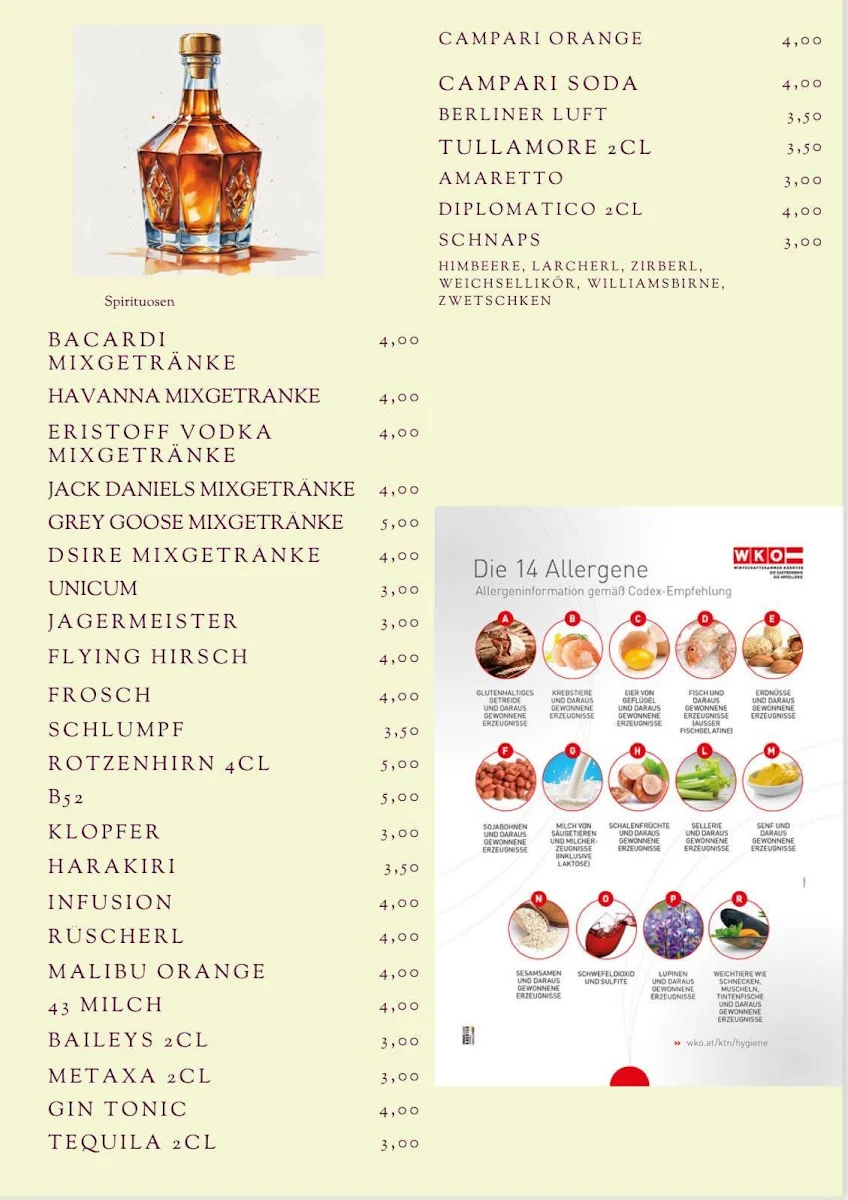 Speisekarte photo 3
