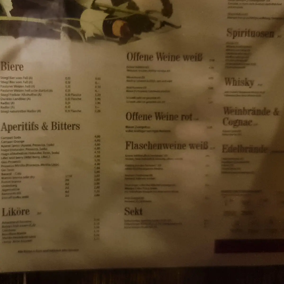 Speisekarte photo 9