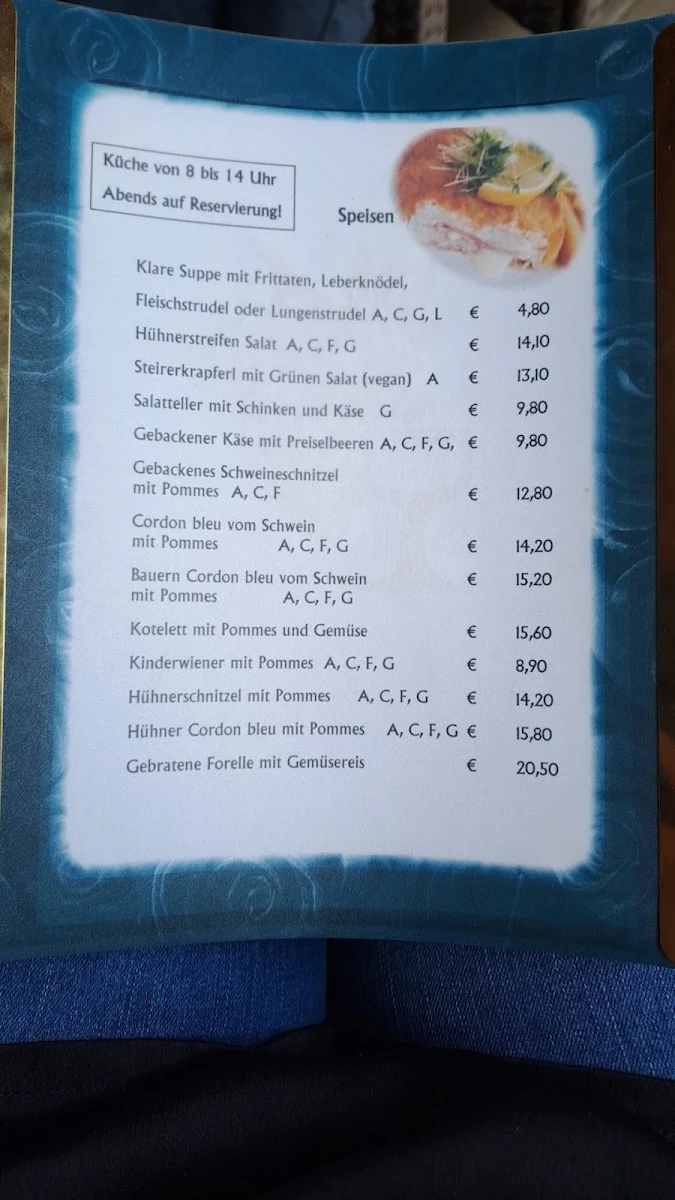Speisekarte photo 2