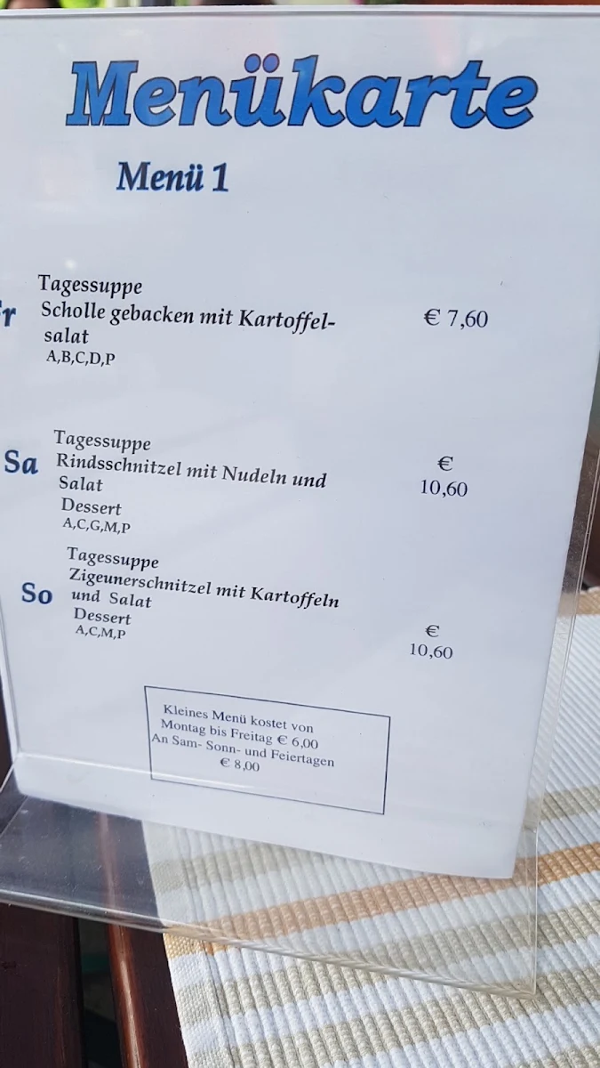 Speisekarte photo 4