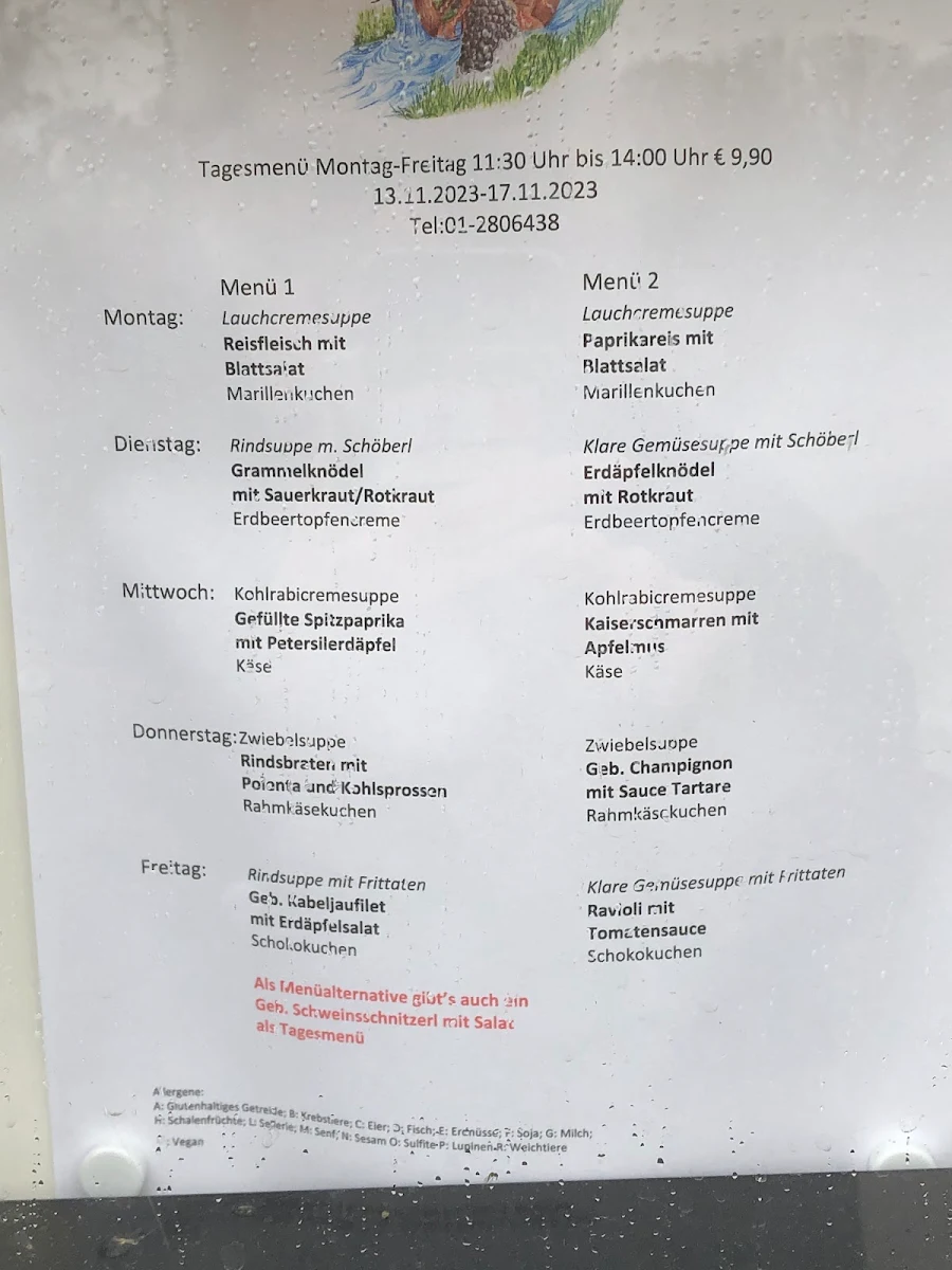 Speisekarte photo 2