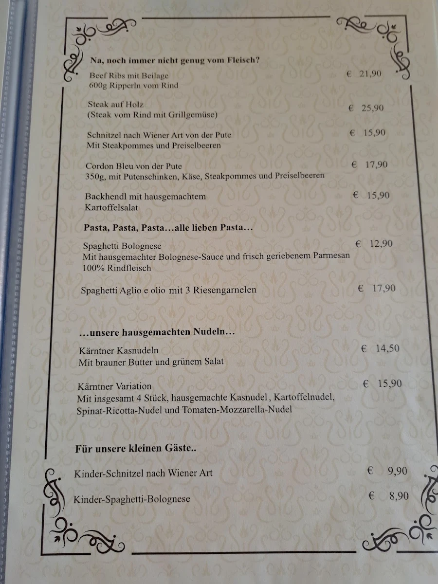 Speisekarte photo 2