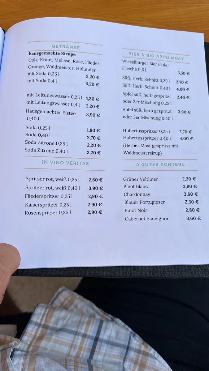 Speisekarte photo 1