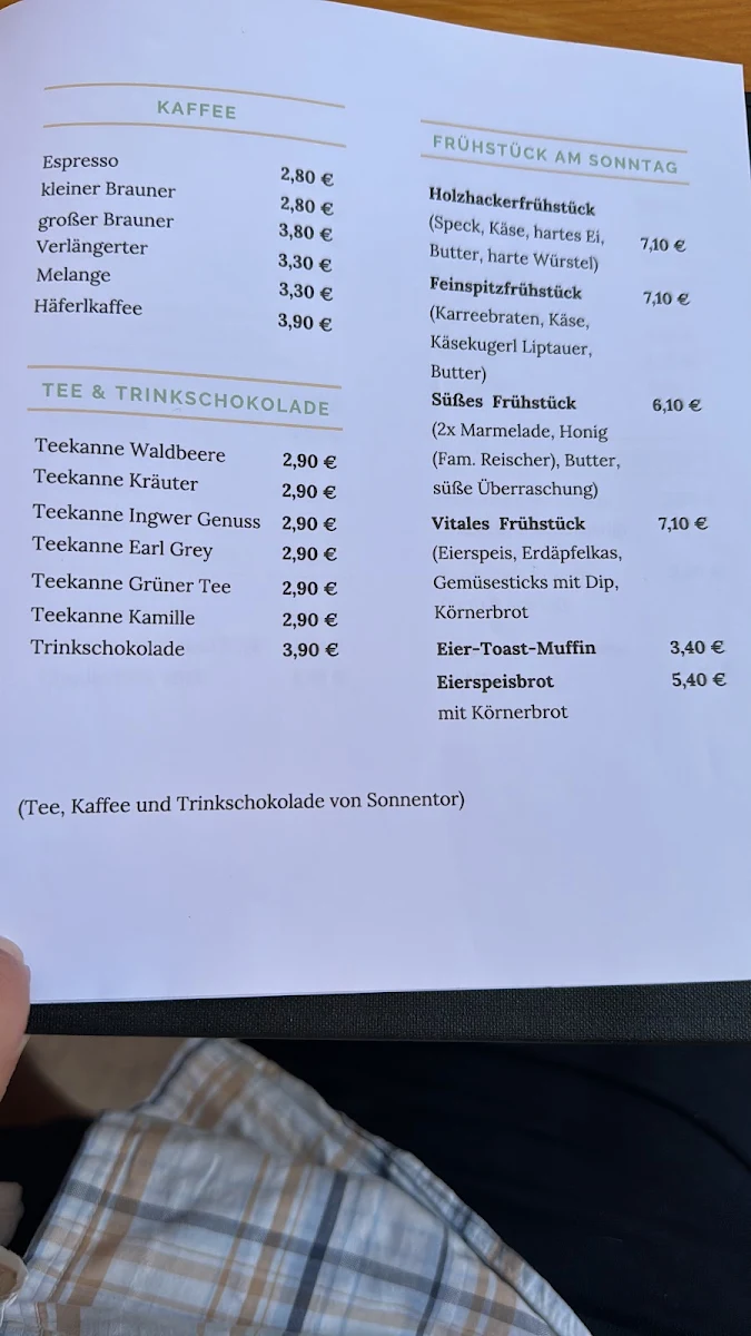 Speisekarte photo 2