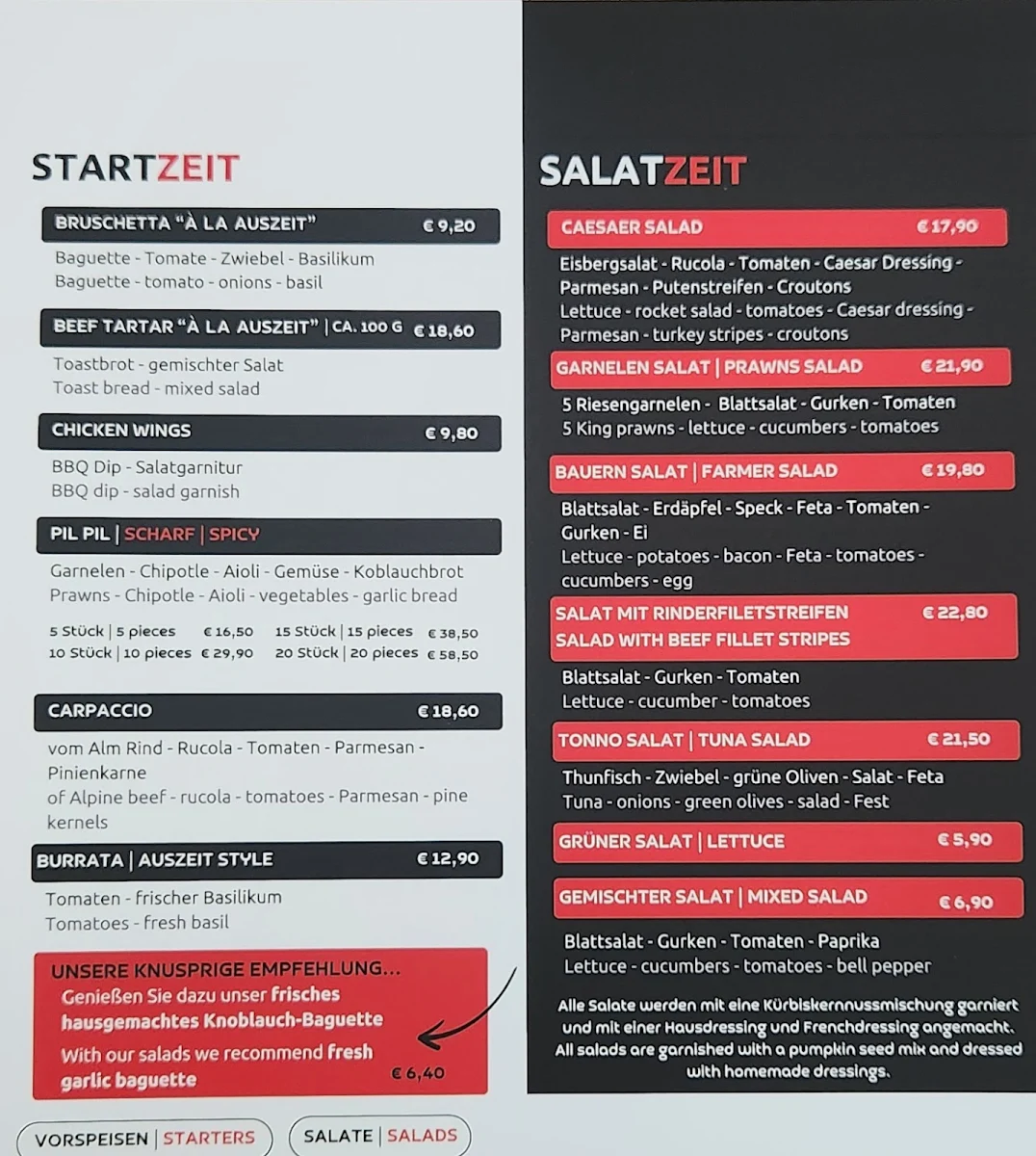 Speisekarte photo 5