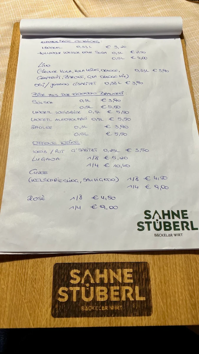 Speisekarte photo 3