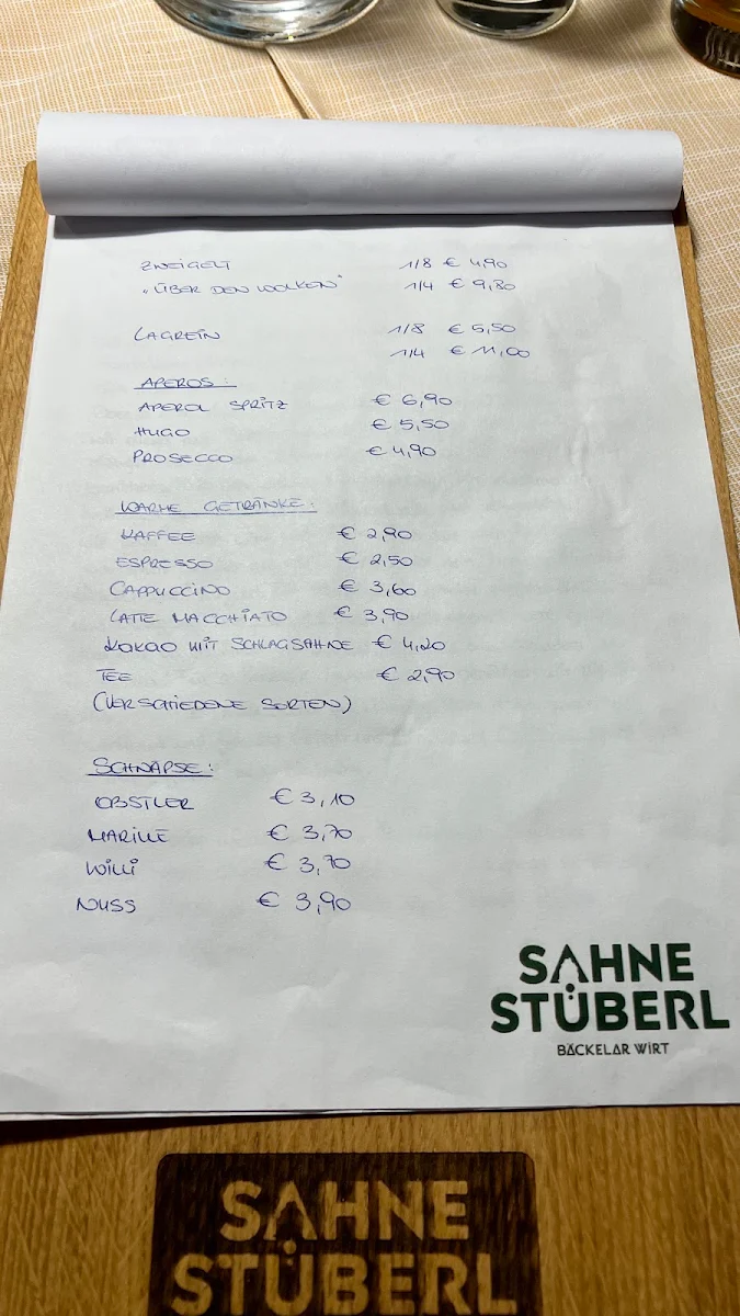 Speisekarte photo 4