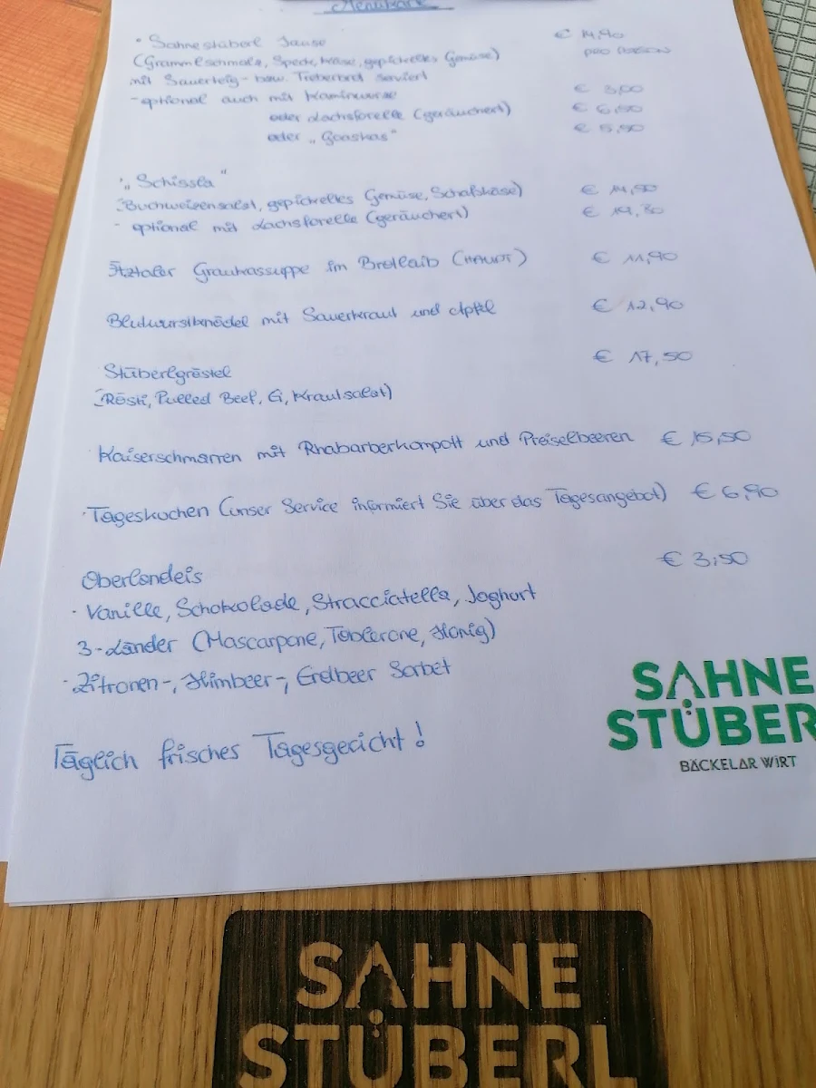 Speisekarte photo 5