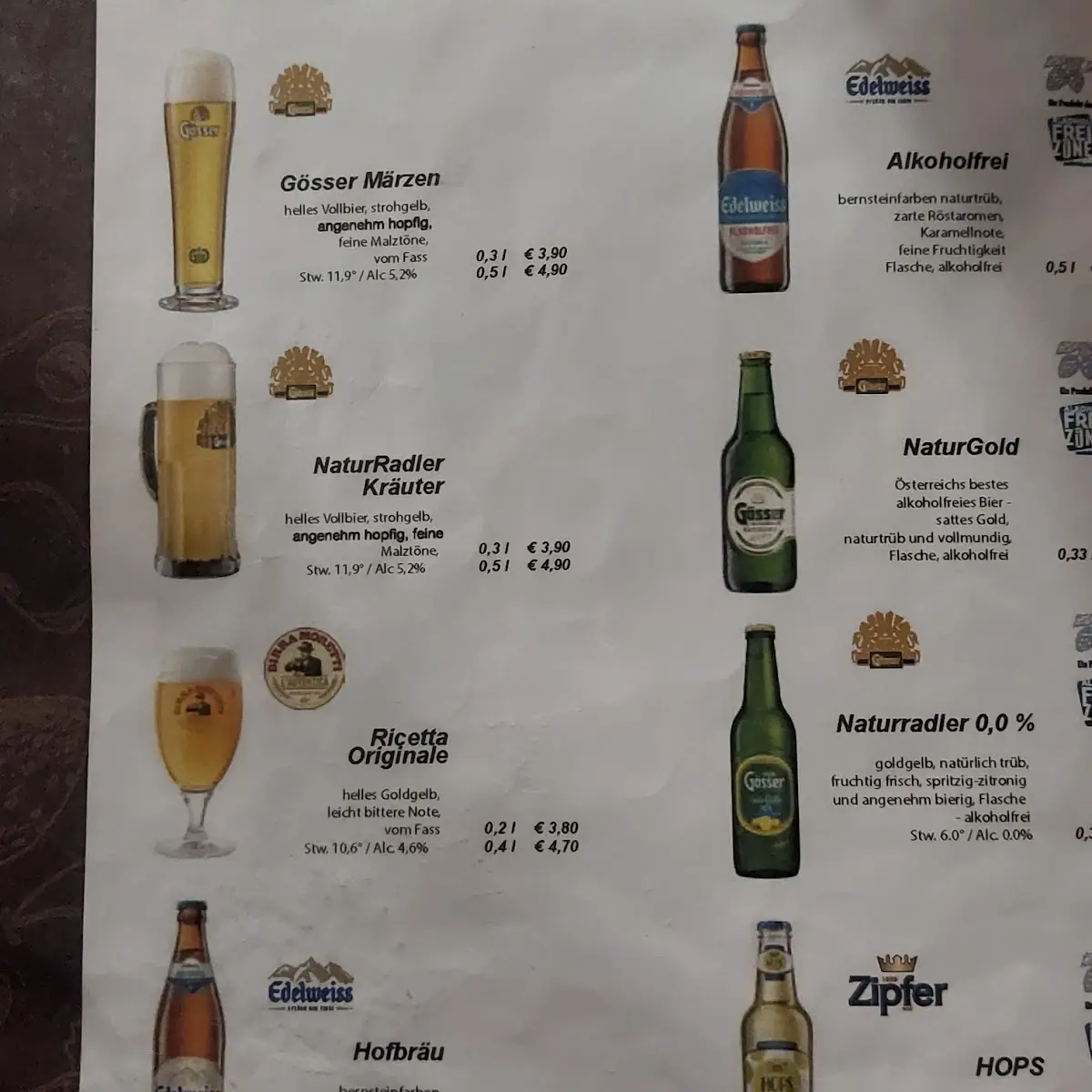 Speisekarte photo 6
