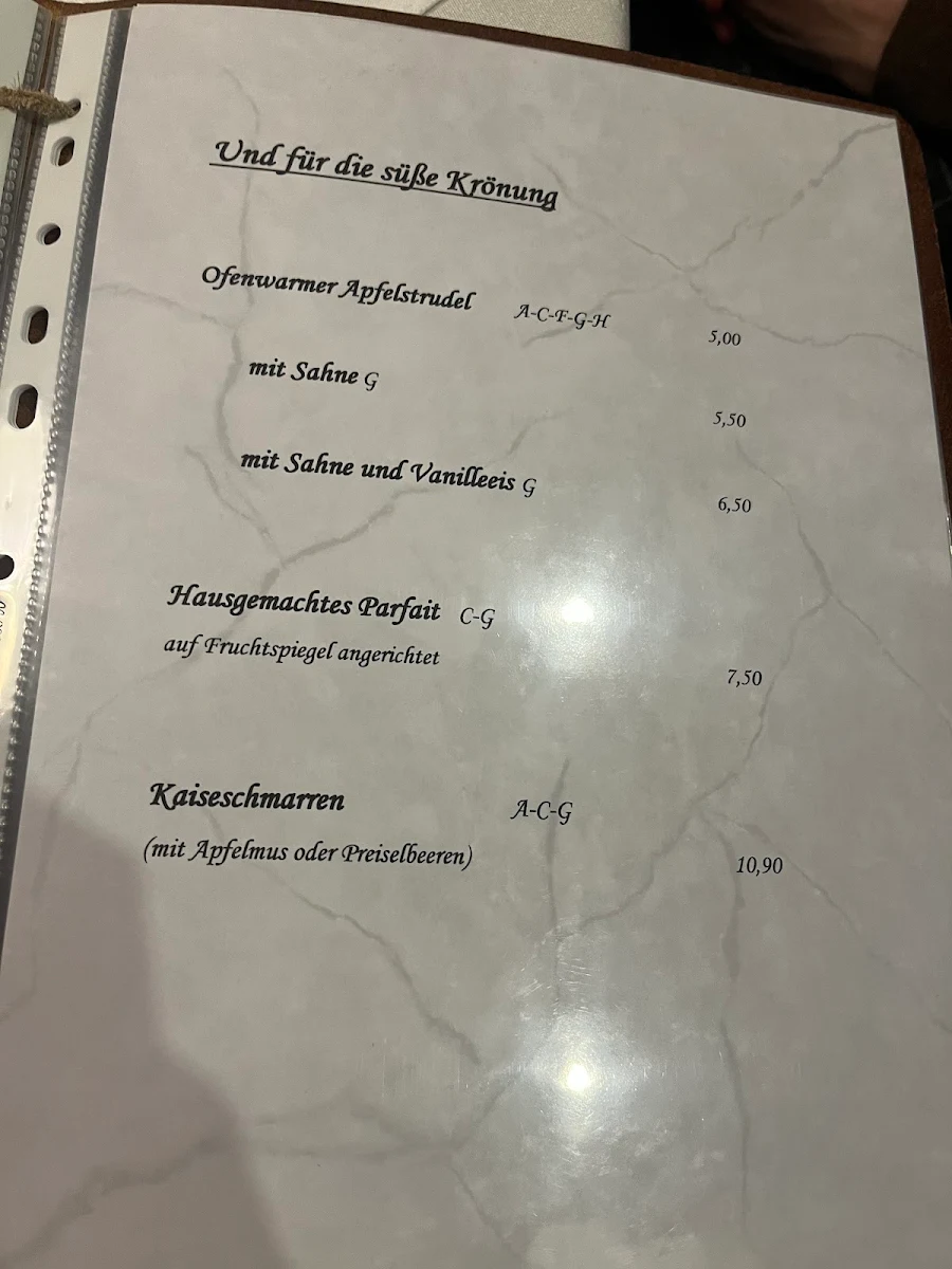 Speisekarte photo 2