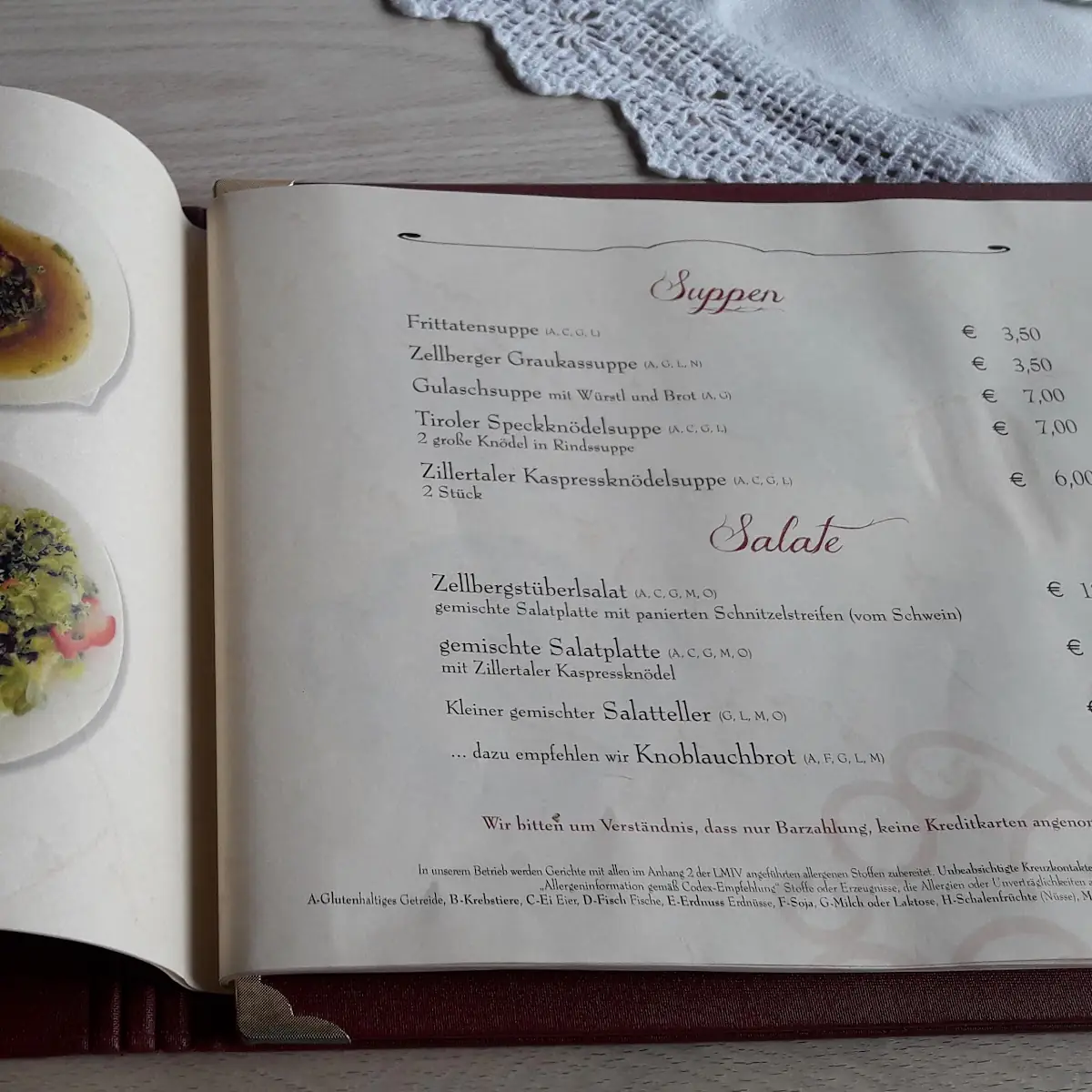 Speisekarte photo 10
