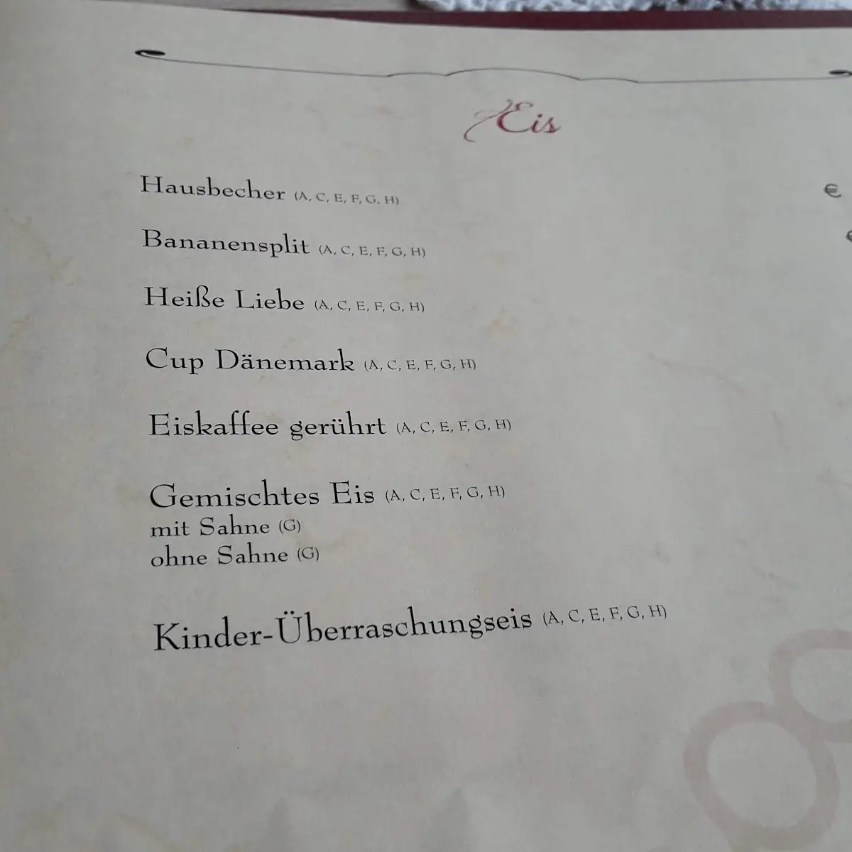 Speisekarte photo 6