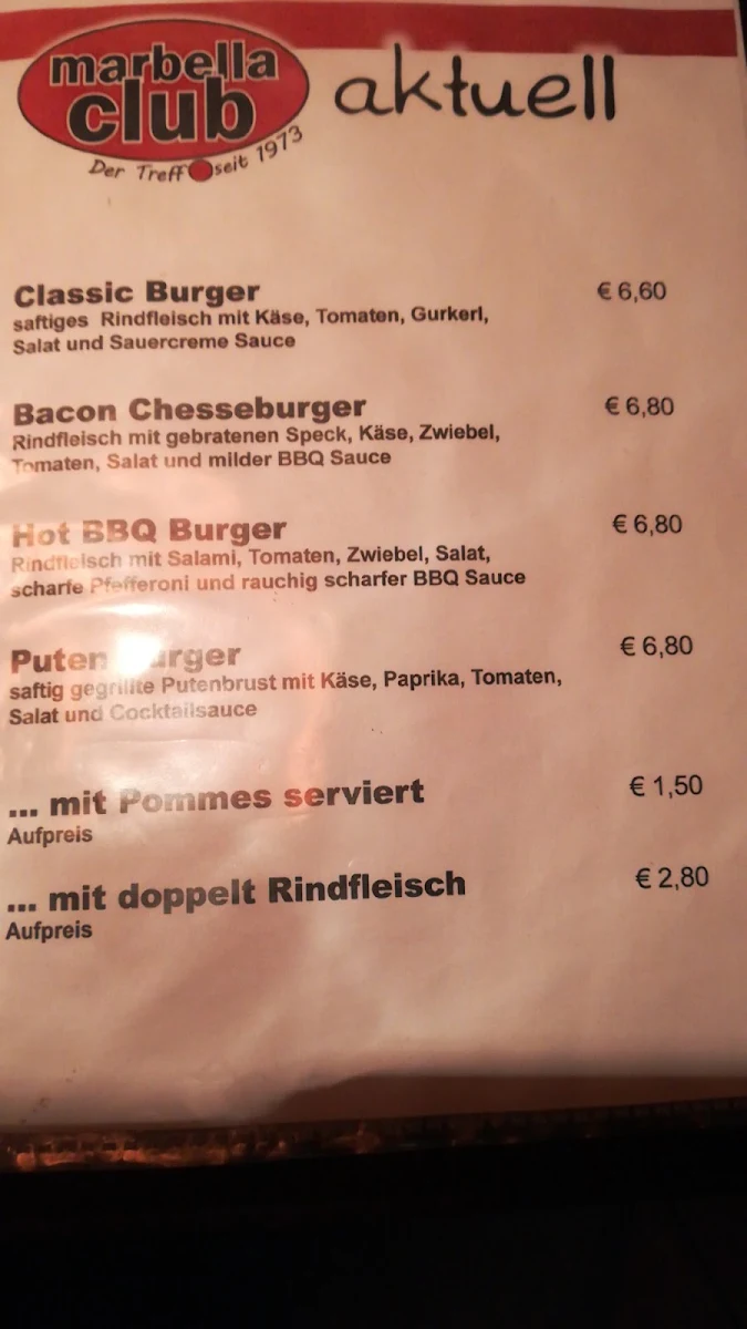 Speisekarte photo 3