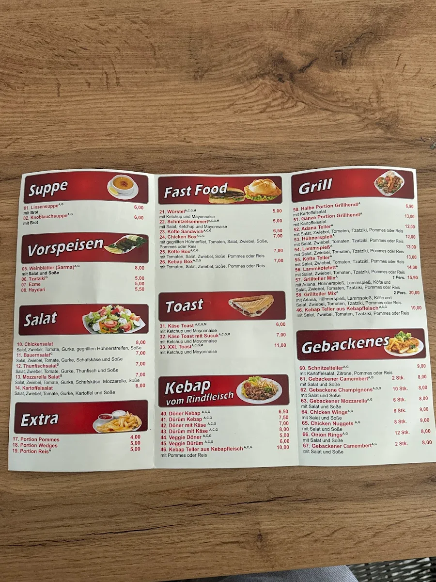 Speisekarte photo 2