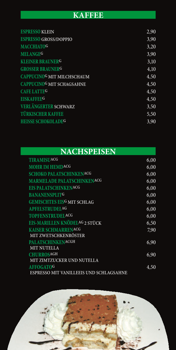 Speisekarte photo 9