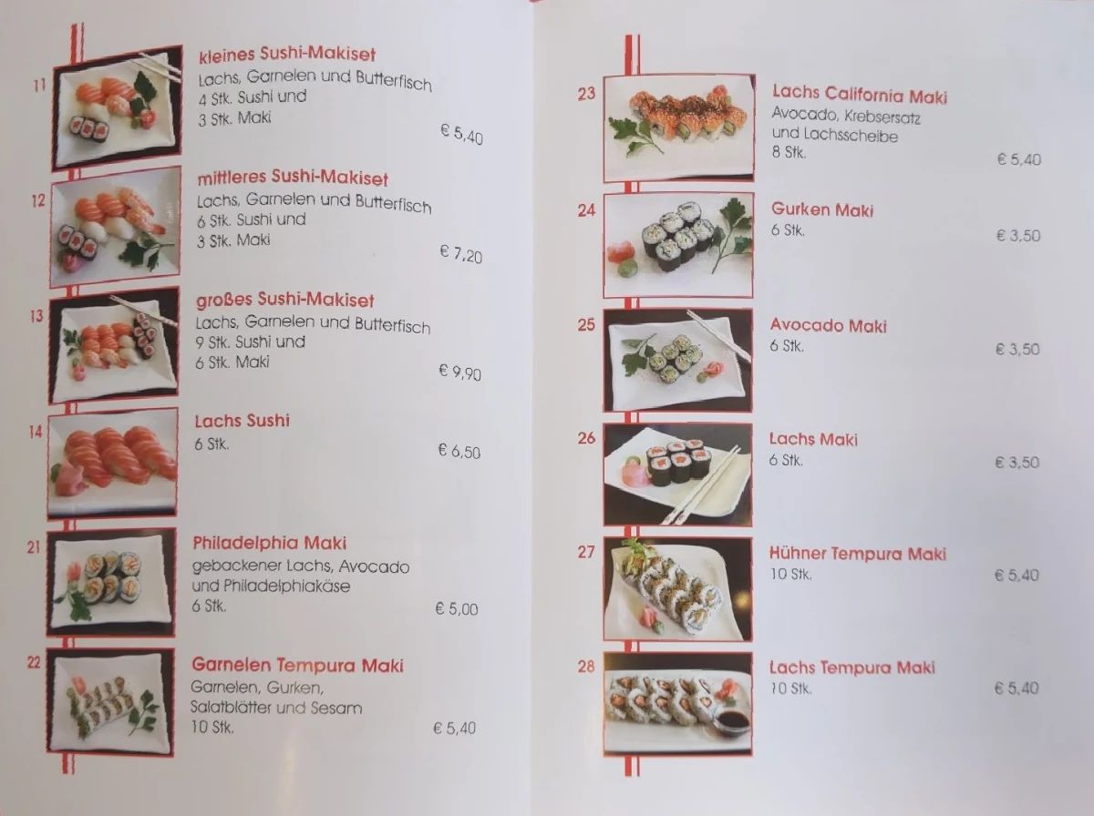 Speisekarte photo 4