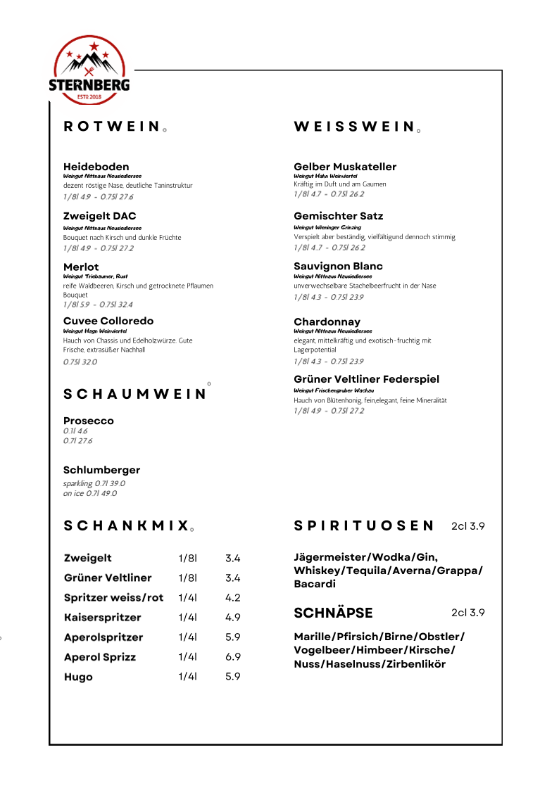 Speisekarte photo 3