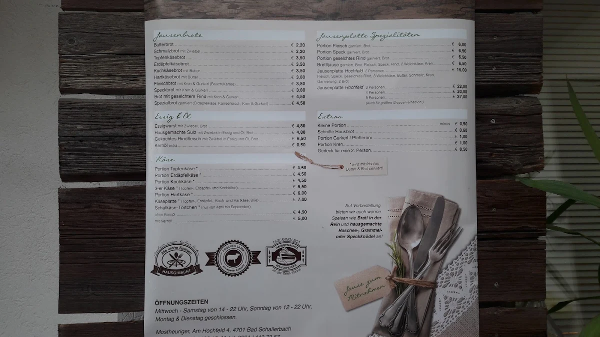 Speisekarte photo 7