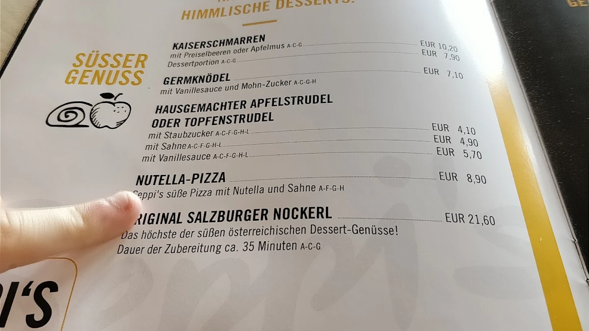 Speisekarte photo 1