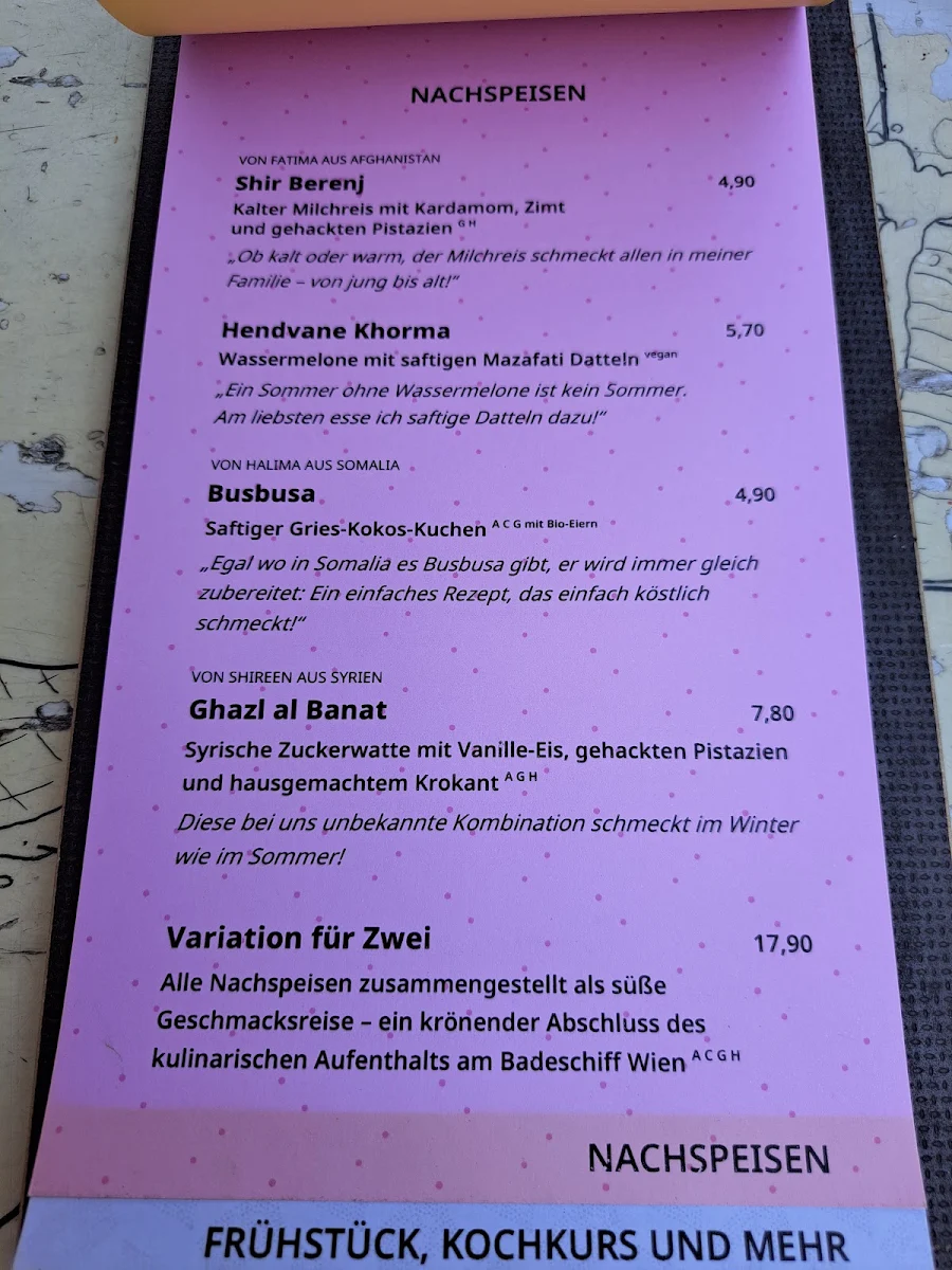Speisekarte photo 8